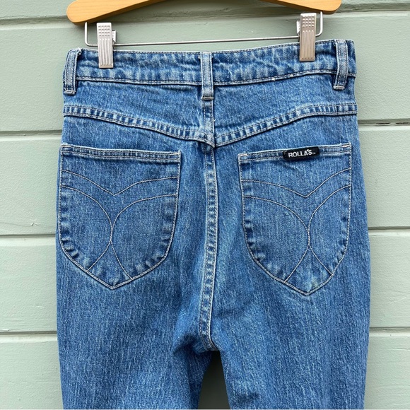 ROLLA'S High Rise Blue Jeans - Picture 8 of 13